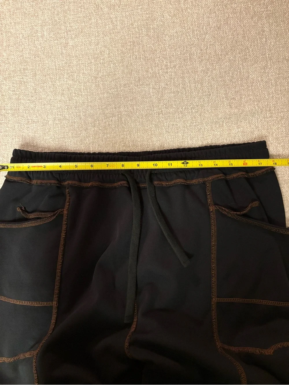 Women’s Black Sweat/lounge pants with Contrast Stitching Size 2XL - Picture 11 of 16